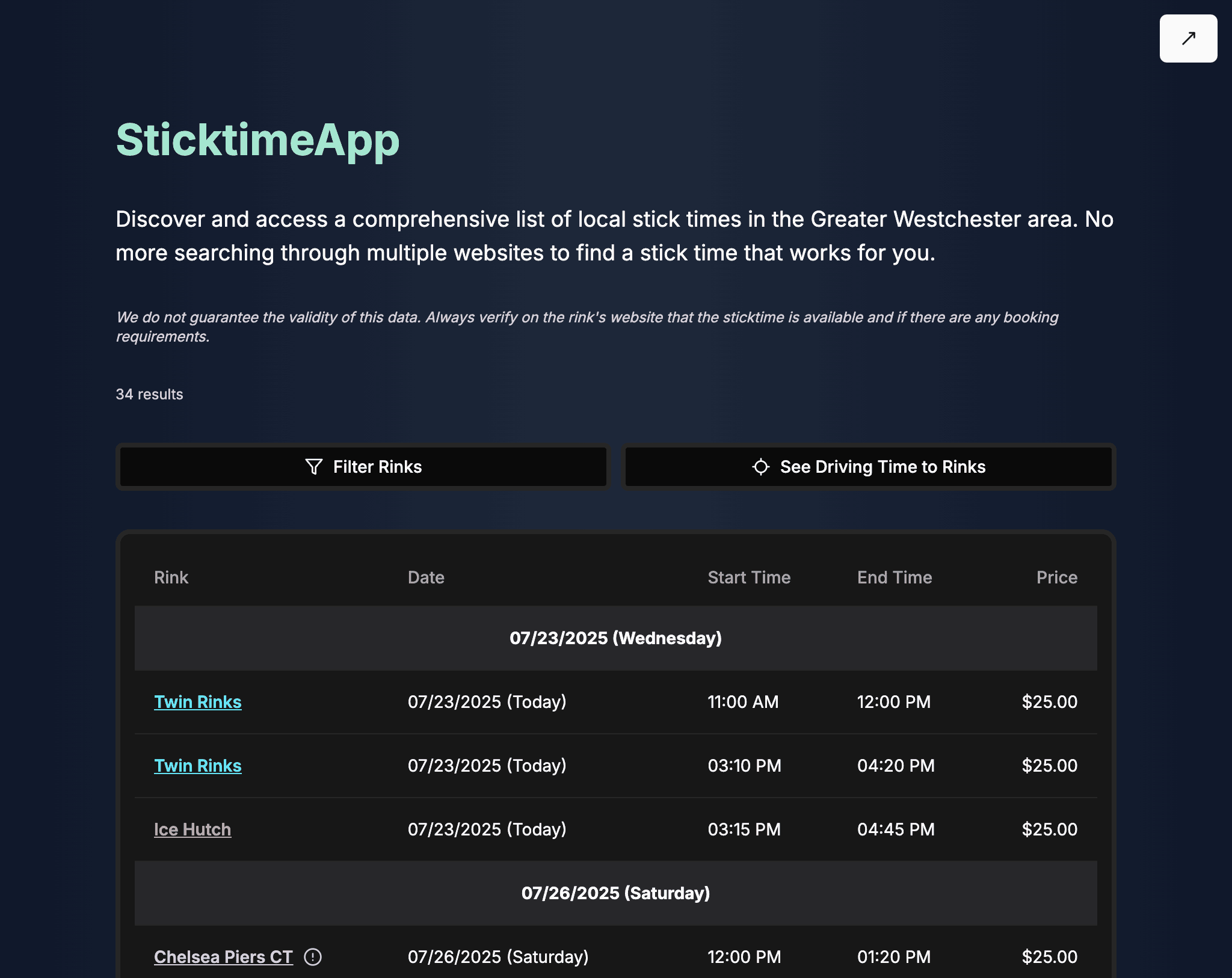 StickTime App
